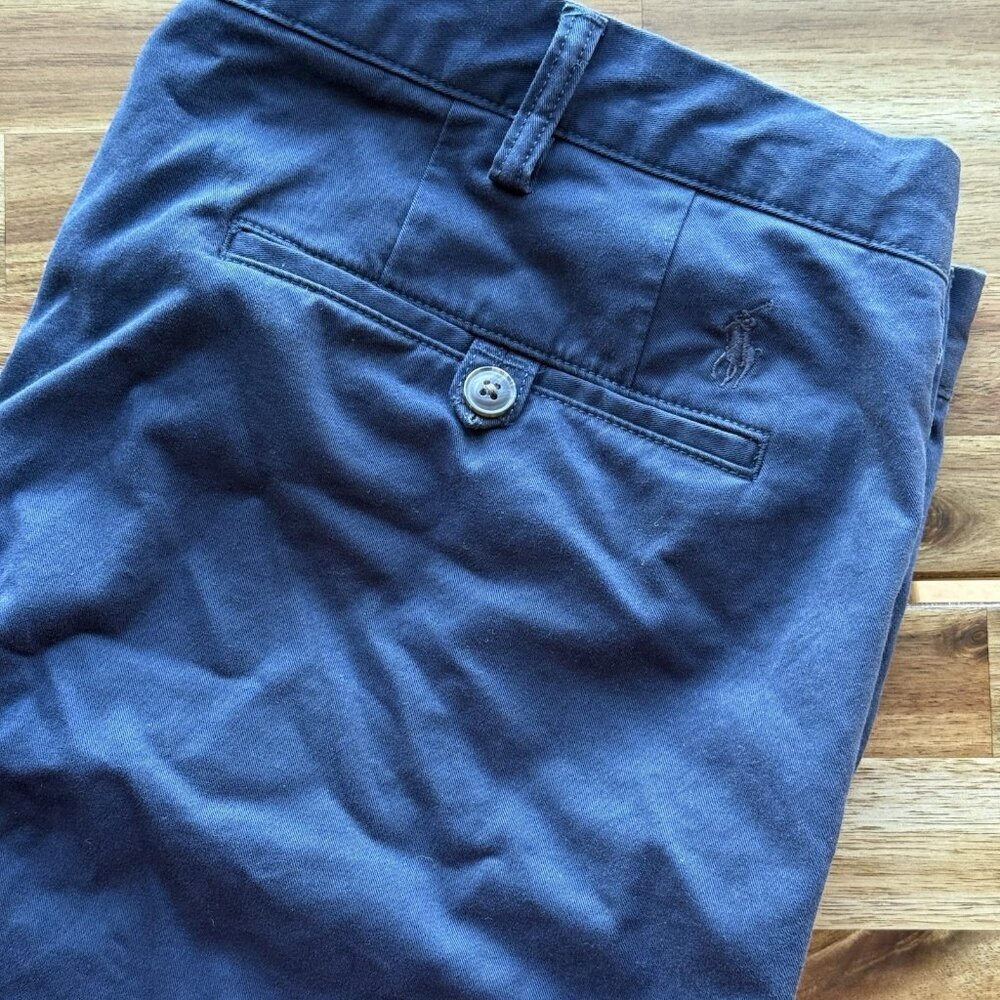 Polo Ralph Lauren Men's The Polo Chino Stretch Slim Fit Size 38x30 Cotton Twill - Picture 10 of 13